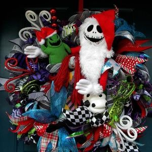 Nightmare Before christmas Wreath